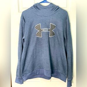 Women’s Blue Under Armour Hoodie Sweatshirt, Size XL